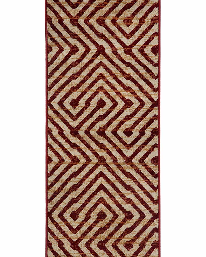 Calming Printed Polypropylene Floor Runner | 55 x 22 inches