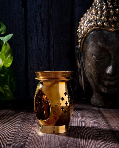 Aroma Brass Oil Burner | 3 x 4 inches