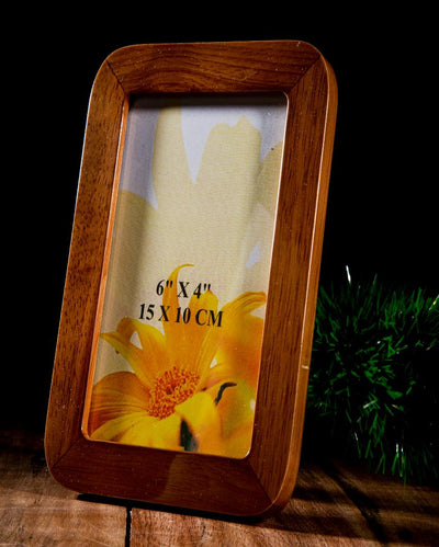 Walnut Shine Wooden Photo Frame