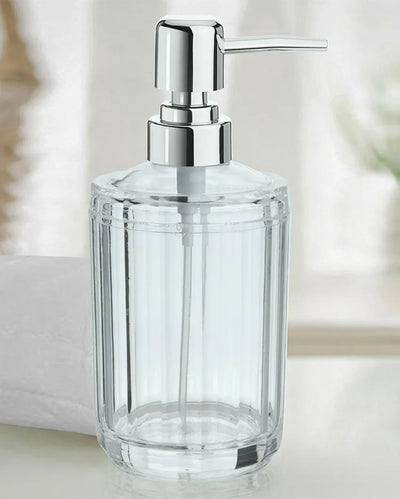 Acrylic Clear Soap & Lotion Dispenser | 350 ML