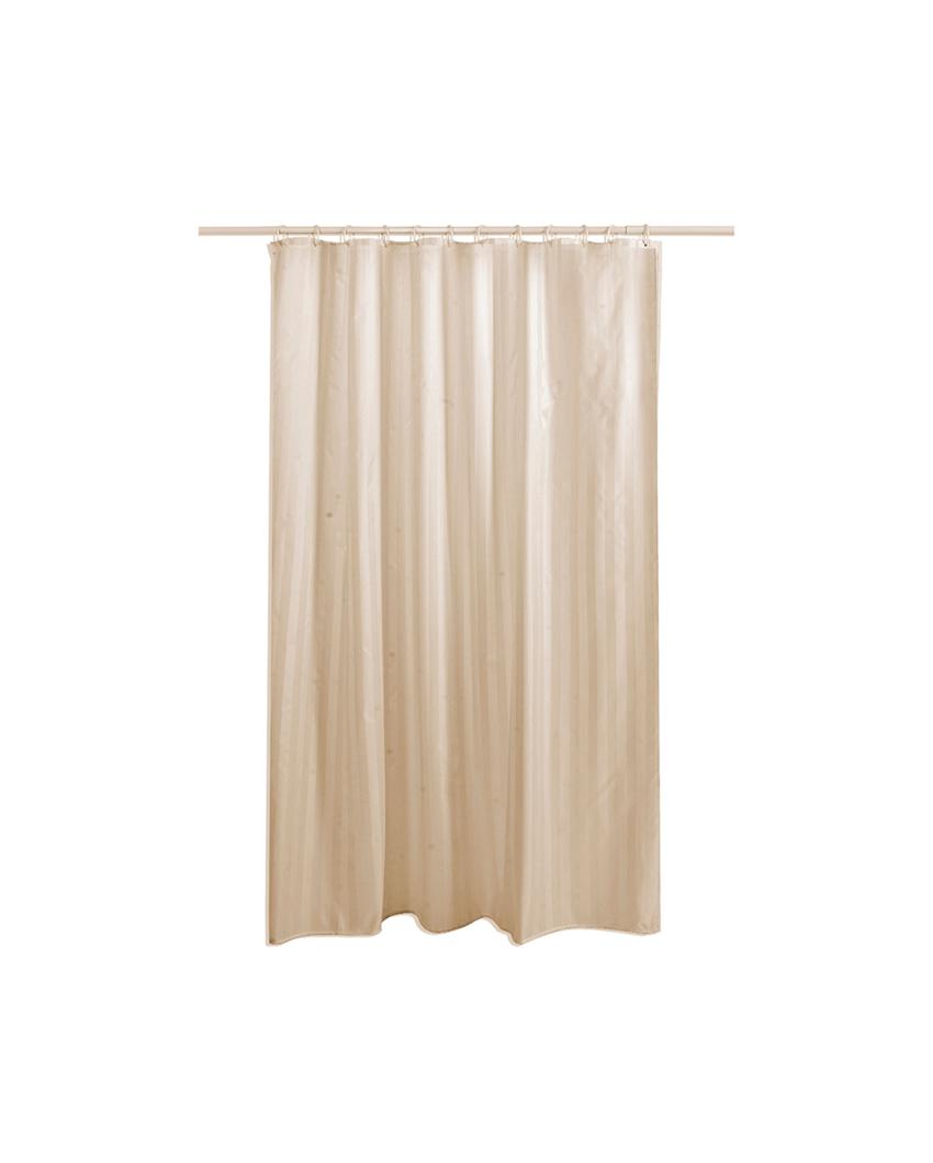 Hipe Water Repellent Polyester Shower Curtain | 6.5 Feet