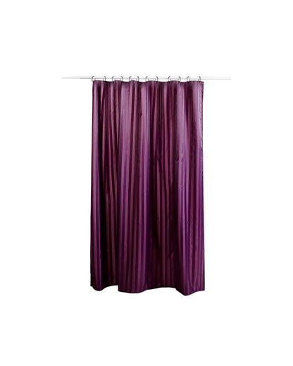 Hipe Water Repellent Polyester Shower Curtain | 6.5 Feet