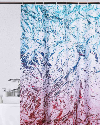 Classy Water Repellent Polyester Shower Curtain | 6.5 Feet