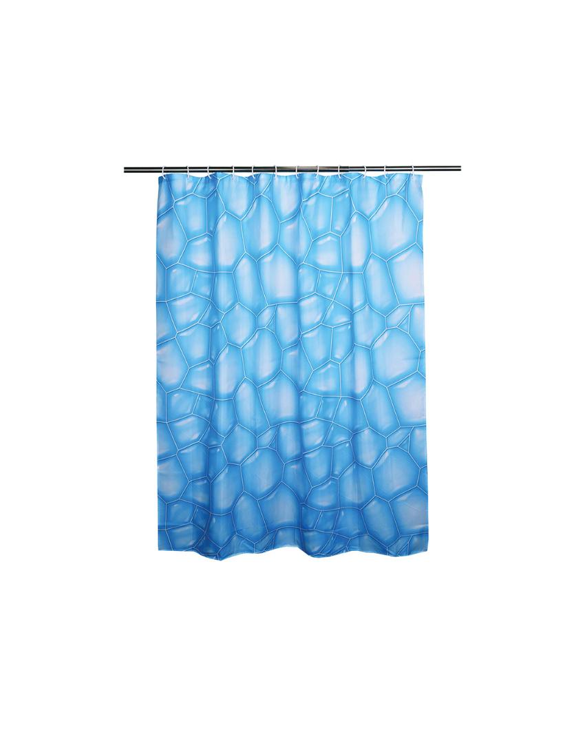 Modern Water Repellent Polyester Shower Curtain | 6.5 Feet