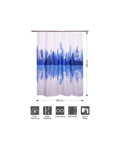 Obey Water Repellent Polyester Shower Curtain | 91 x 71 inches