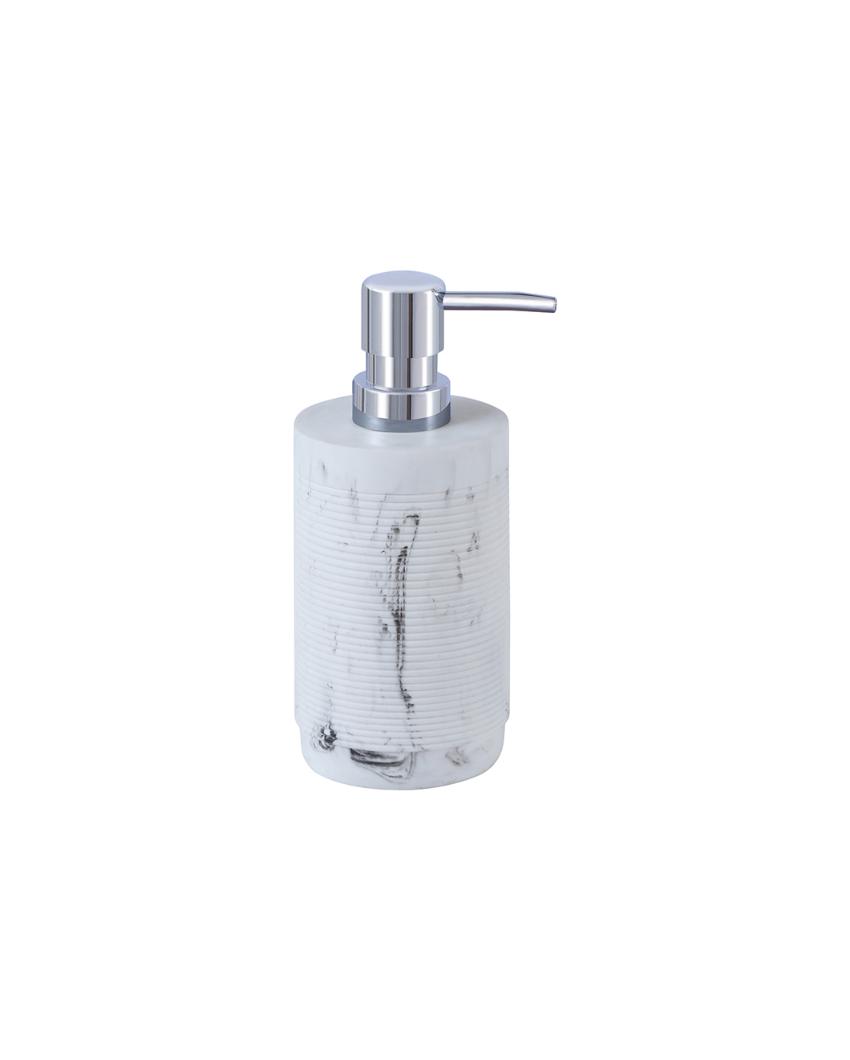 Marble White Polyresin Soap & Lotion Dispenser | 320ML