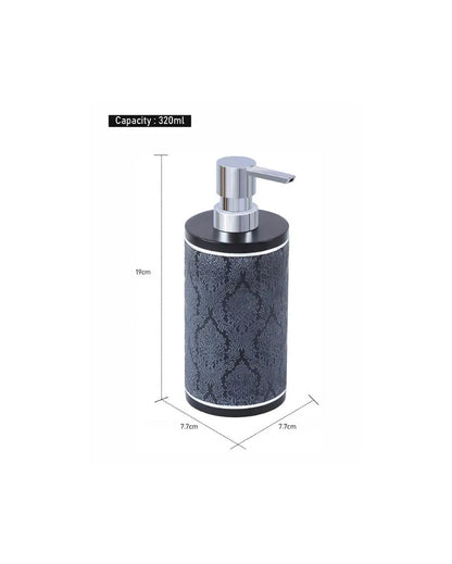 D Grey Polyresin Soap & Lotion Dispenser | 320ML