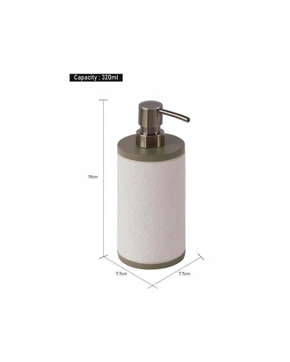 M.Beige Polyresin Soap & Lotion Dispenser | 320ML