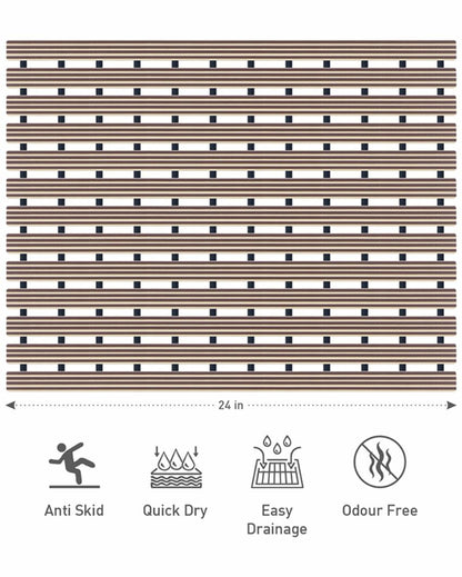 Ethical Anti Skid PVC Shower Mat | 6.5 Feet