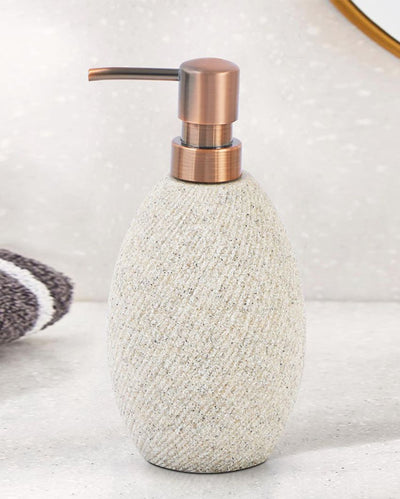 Sandstone Polyresin Soap & Lotion Dispenser | 320ML