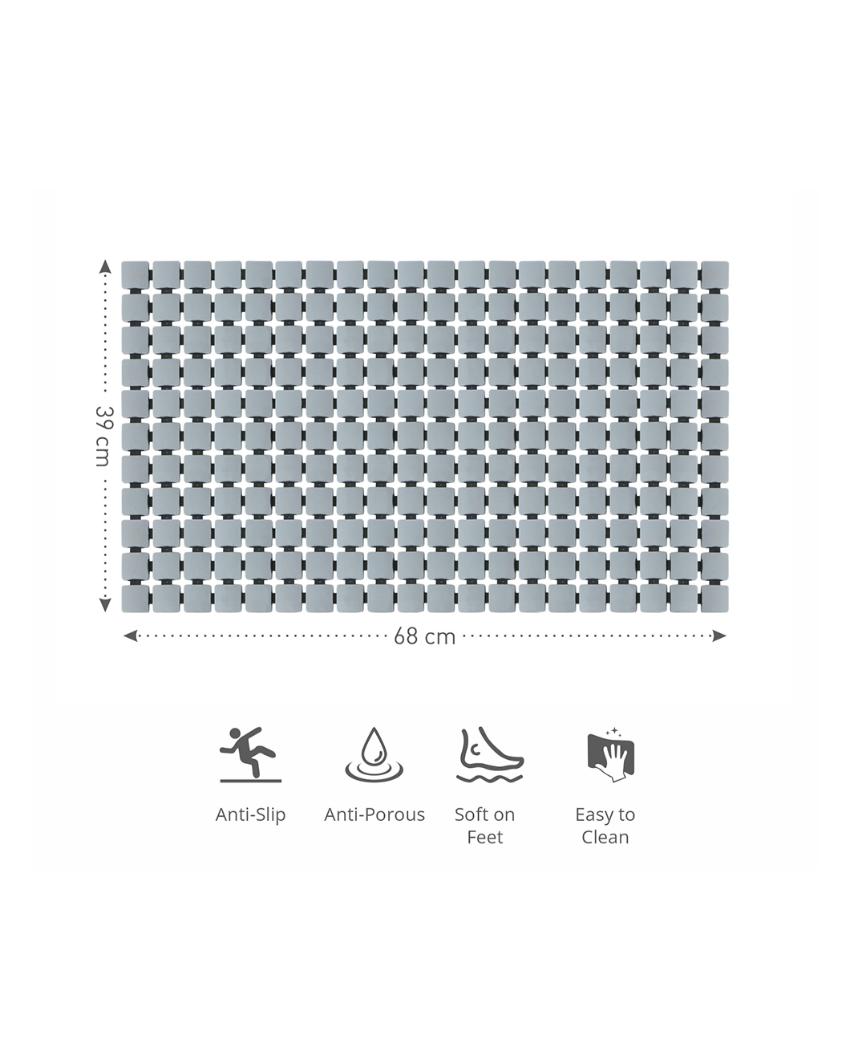 Dynamic PVC Anti Slip Shower Mat | 27 x 15 inches