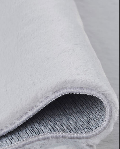 Cozy Soft Shaggy Polyester Bedside Runner | 2 x 5 Feet