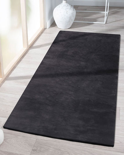 Cozy Soft Shaggy Polyester Bedside Runner | 2 x 5 Feet