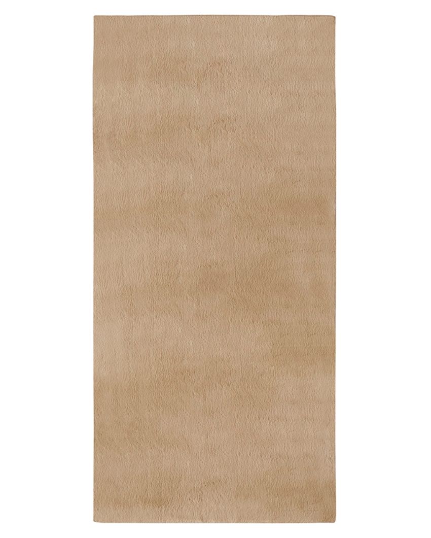 Plush Soft Shaggy Polyester Bedside Runner | 2.5 x 5 Feet