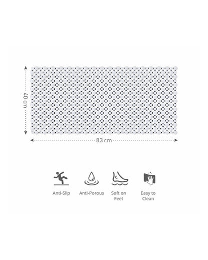 Anti Slip PVC Shower Mat | 33 x 16 inches