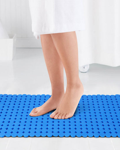 Synthetic PVC Anti Slip Shower Mat | 32 x 14 inches