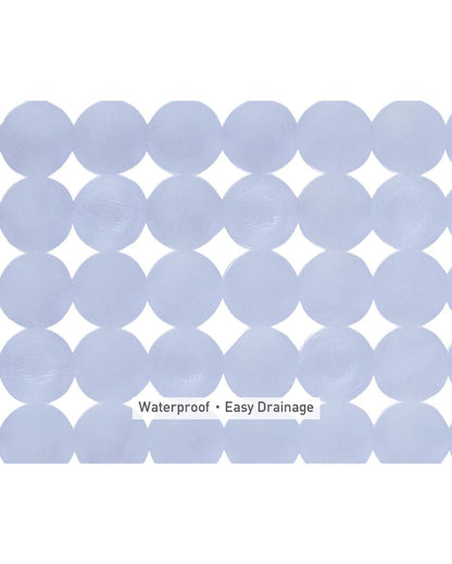 Synthetic PVC Anti Slip Shower Mat | 32 x 14 inches