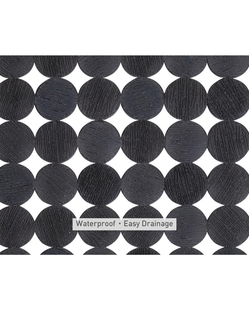 Synthetic PVC Anti Slip Shower Mat | 32 x 14 inches