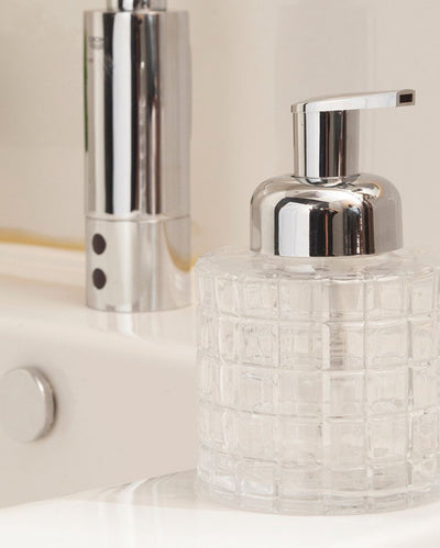 Clear Glass Soap & Lotion Dispenser | 400ML