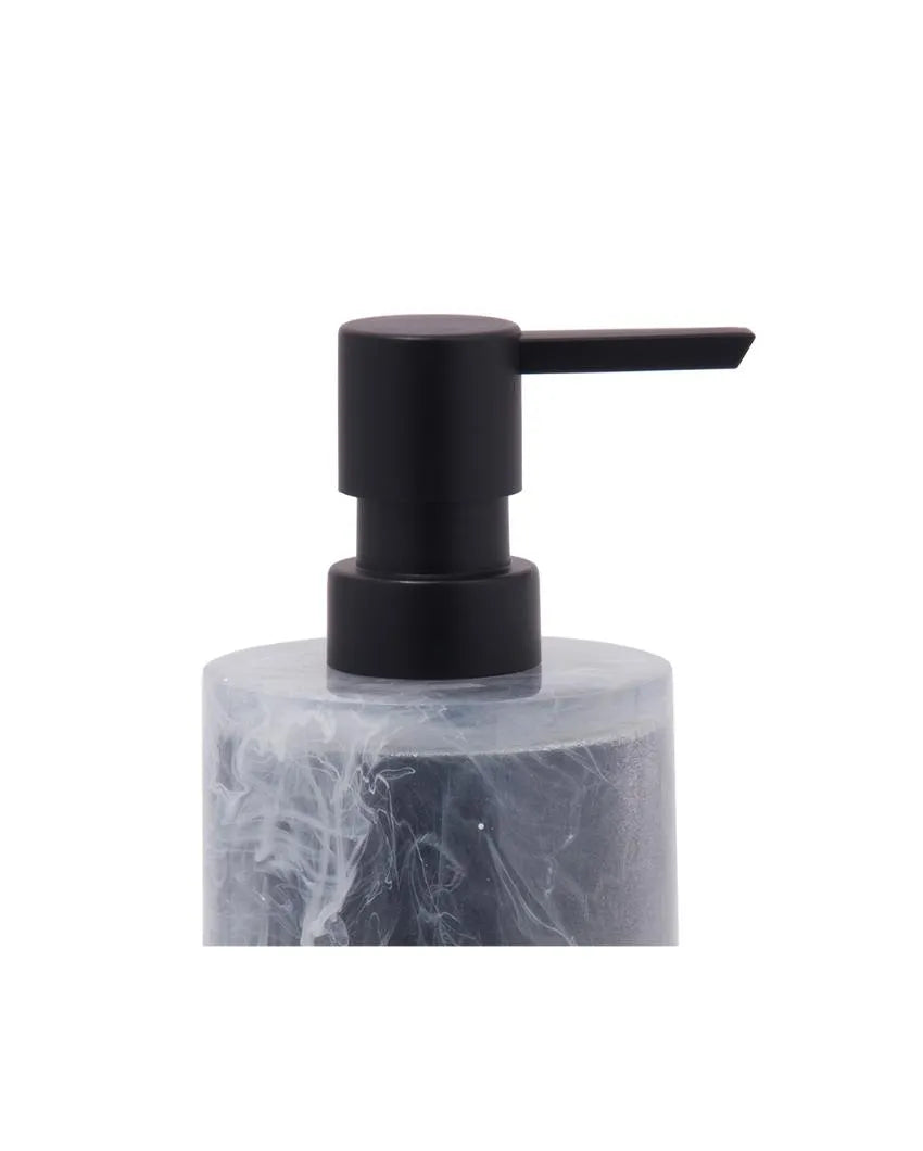 Black Polyresin Soap & Lotion Dispenser | 350ML