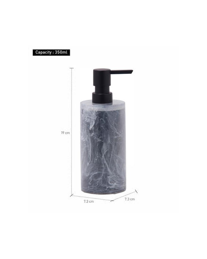 Black Polyresin Soap & Lotion Dispenser | 350ML