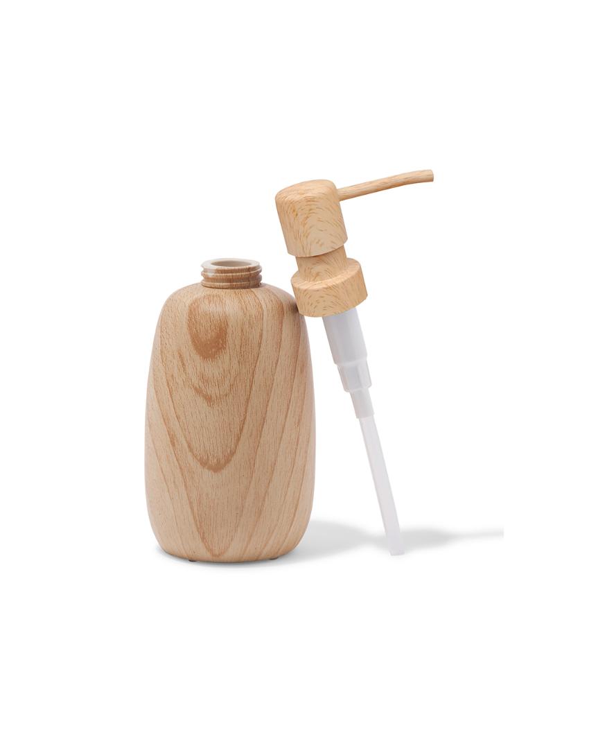 Wood Polyresin Soap & Lotion Dispenser | 350ML