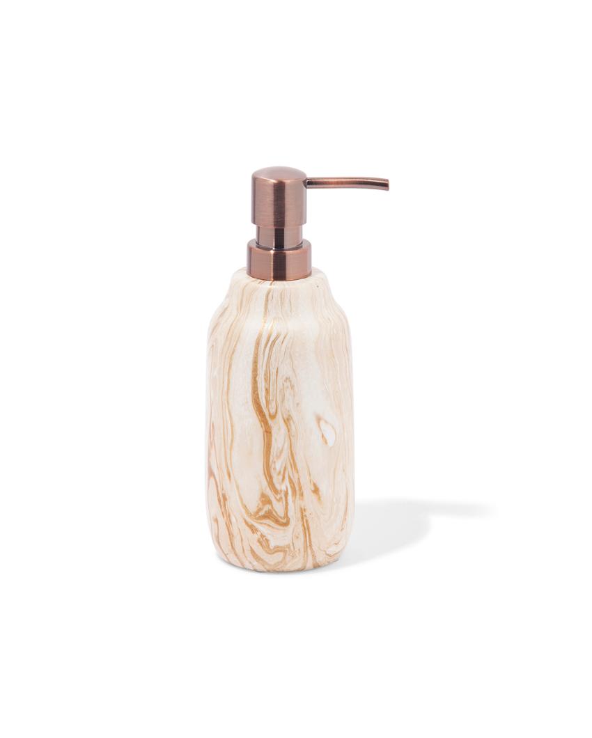 Gold Polyresin Soap & Lotion Dispenser | 310ML