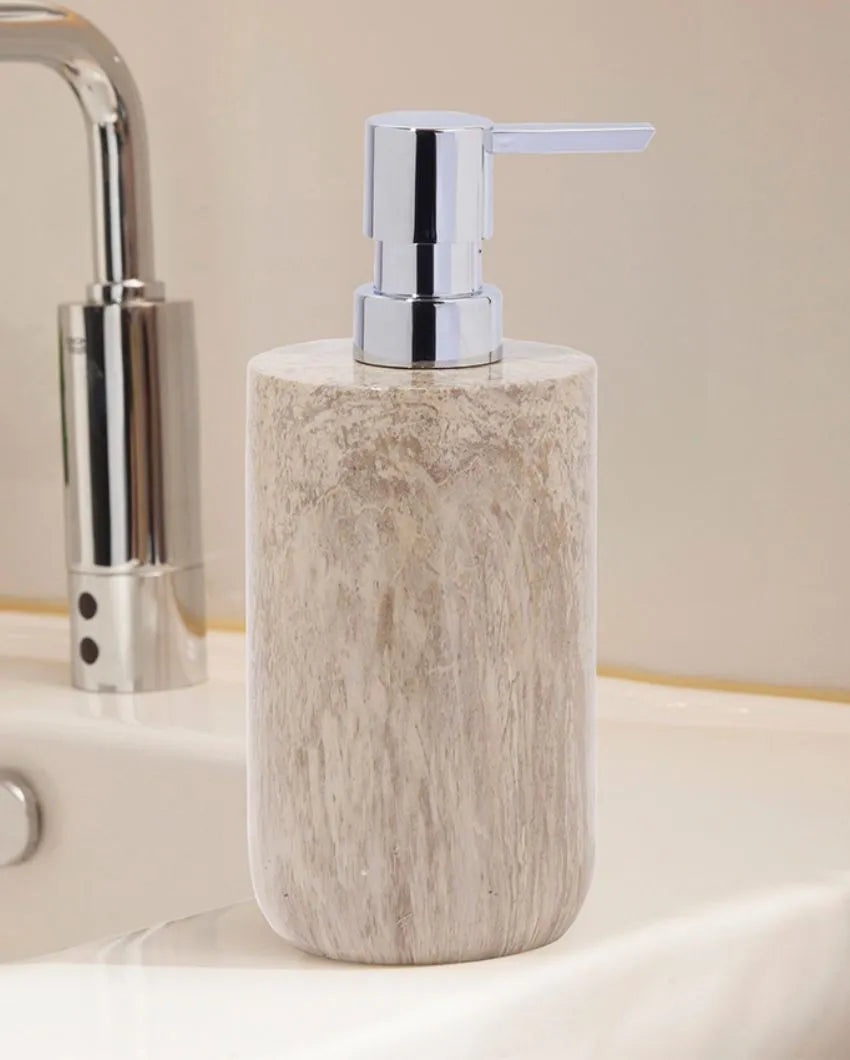 Brown Polyresin Soap & Lotion Dispenser | 350ML