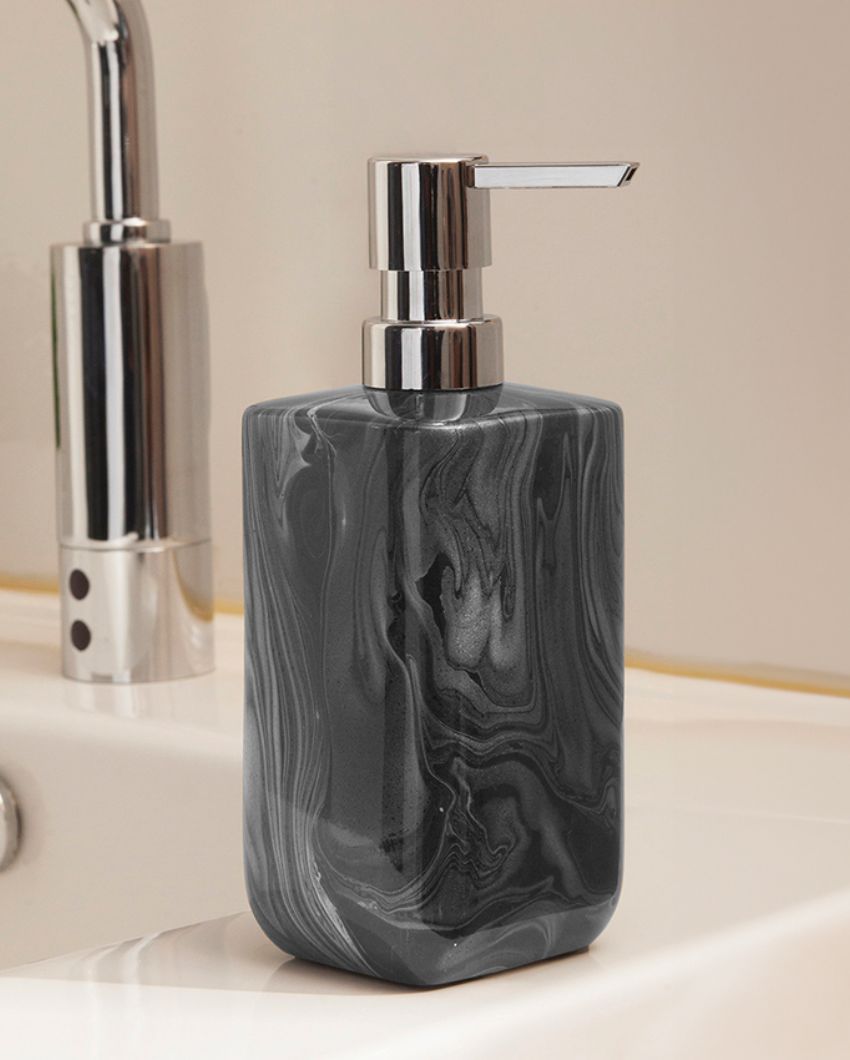 Black Polyresin Soap & Lotion Dispenser | 300ML