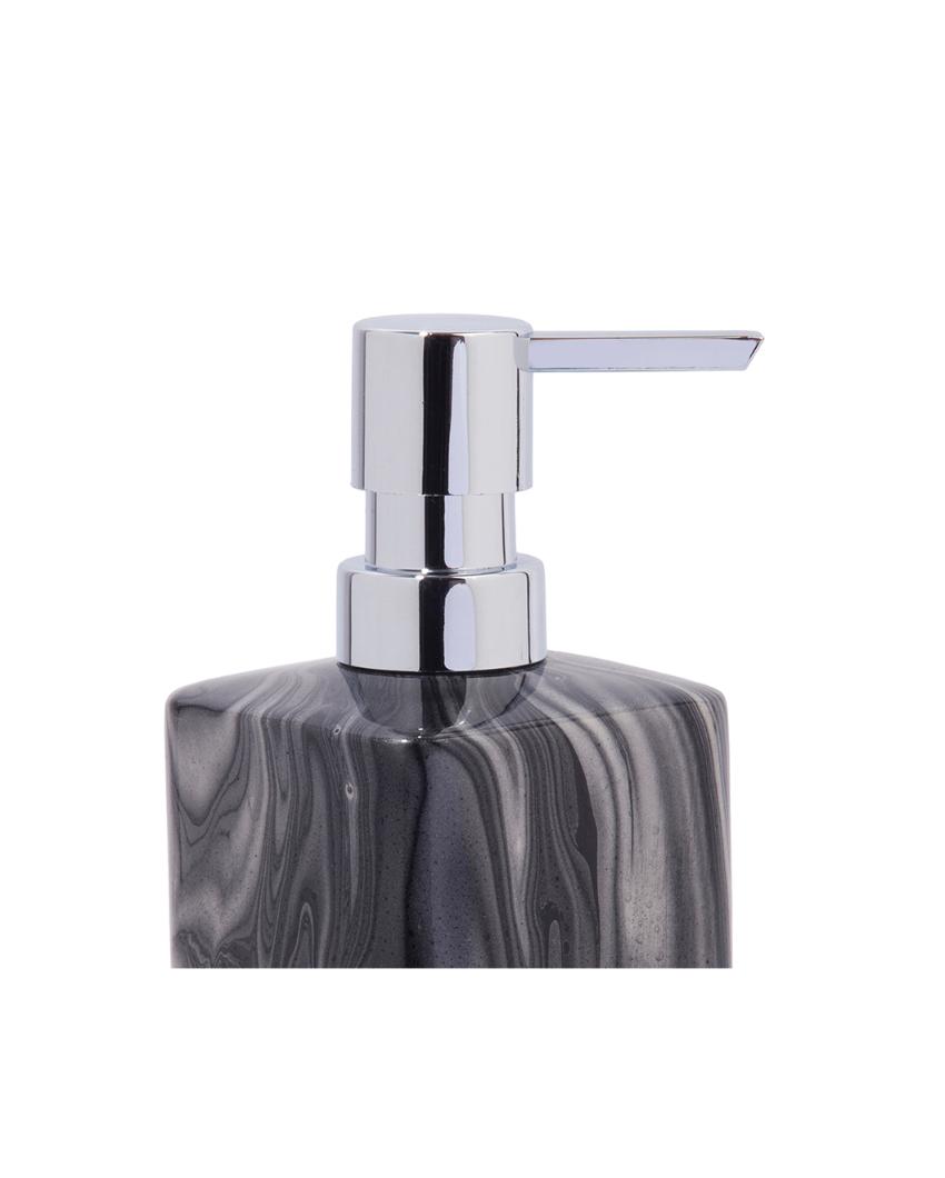 Black Polyresin Soap & Lotion Dispenser | 300ML