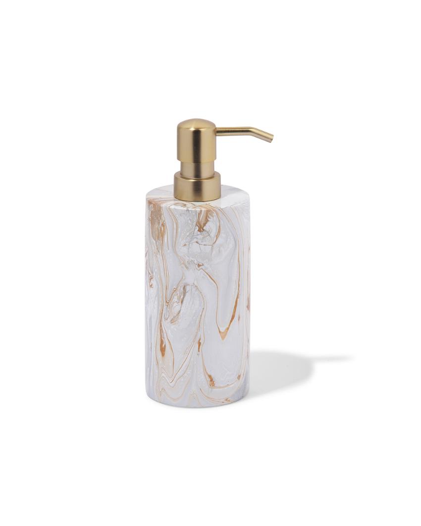 Brown Polyresin Soap & Lotion Dispenser | 370ML