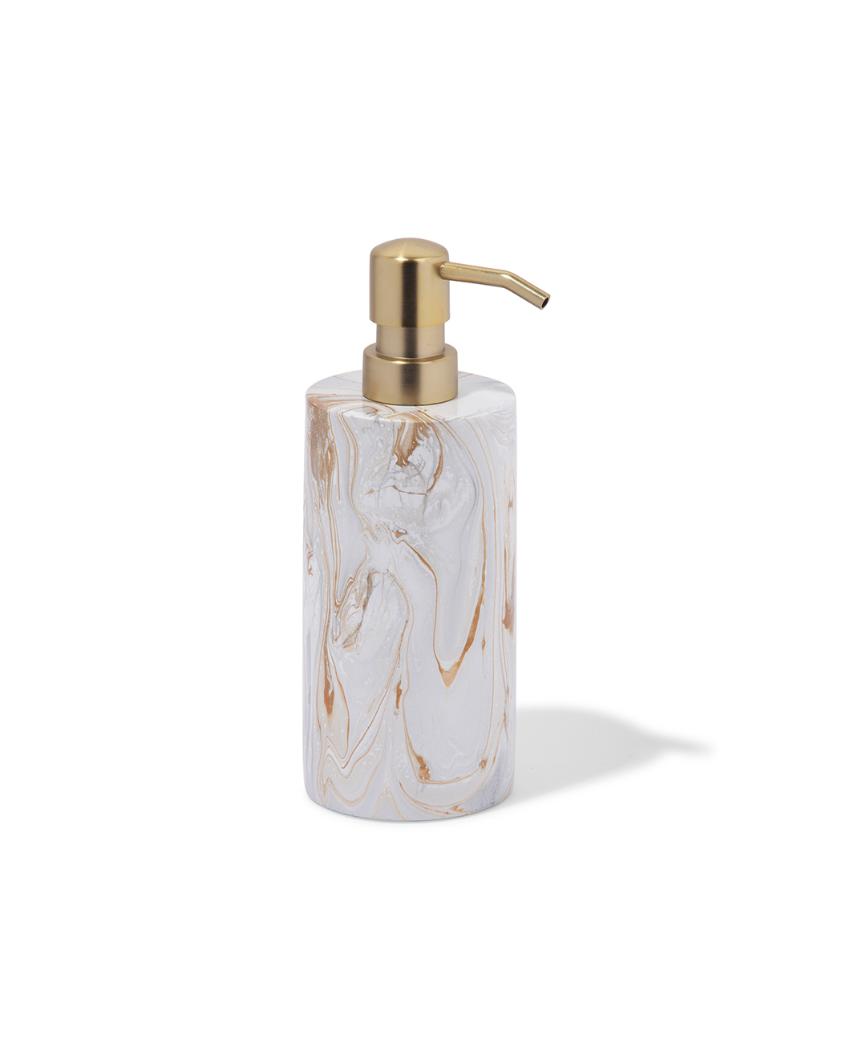 Brown Polyresin Soap & Lotion Dispenser | 370ML