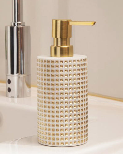 Gold Polyresin Soap & Lotion Dispenser | 330ML