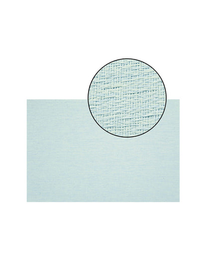 Aqua PVC Heat Resistant Table Placemats | Set of 6 | 12 x 18 inches