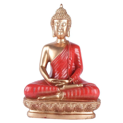 Izabella Premium Fengshui Buddha Figurine | Multiple Colors Red