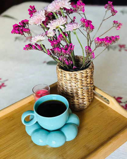 Blossom Ceramic Tea Cup & Saucer