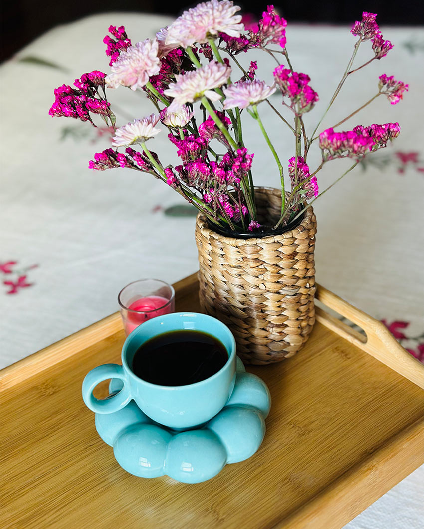 Blossom Ceramic Tea Cup & Saucer