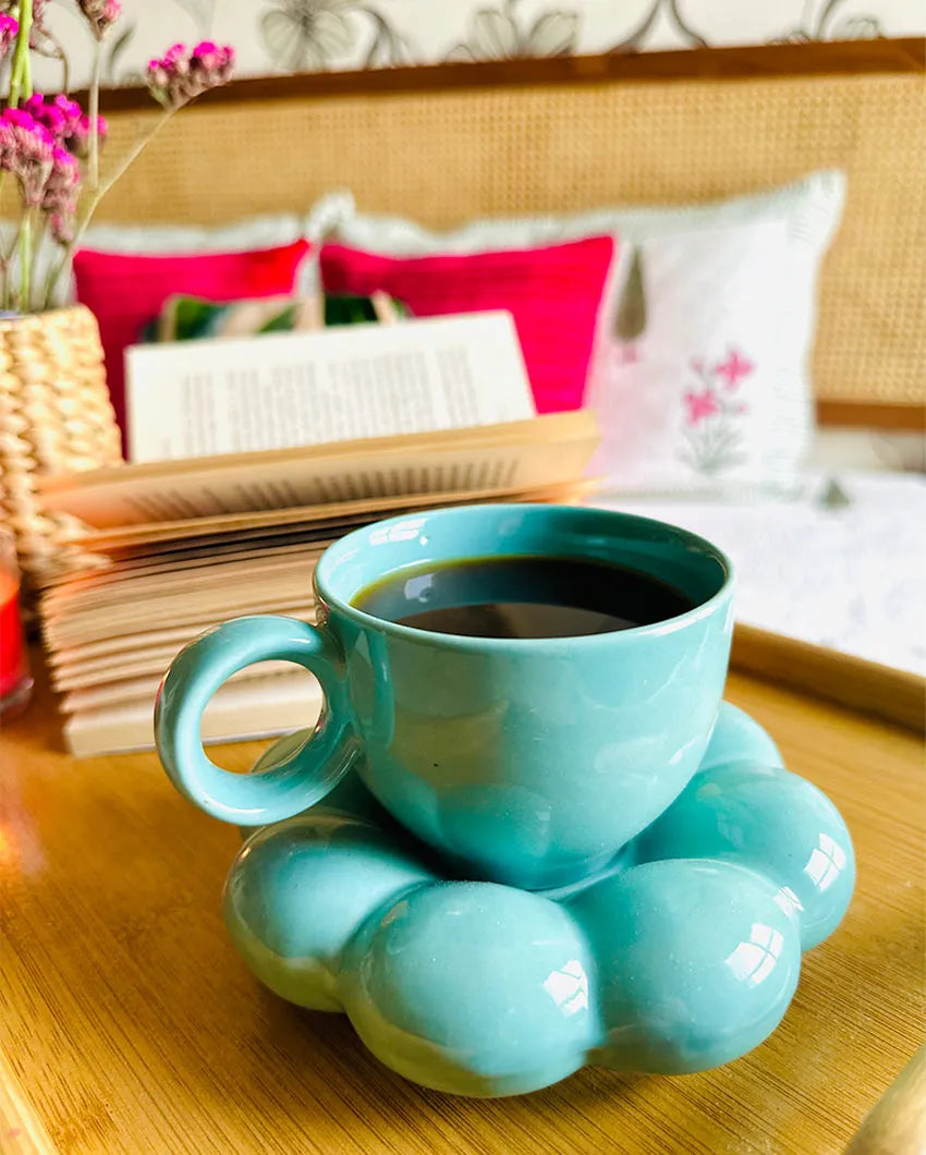 Blossom Ceramic Tea Cup & Saucer