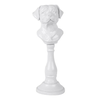 Frida Premium Dog Figurine | Multiple Colors White