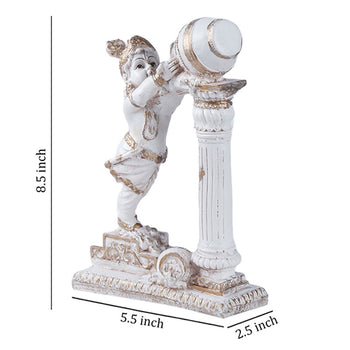 Lucero Premium Lord Krishna Figurine Default Title