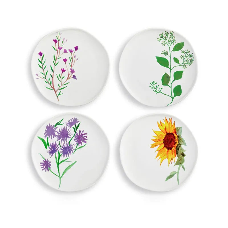 Bloom Appetizer Plates | Set of 4 Default Title