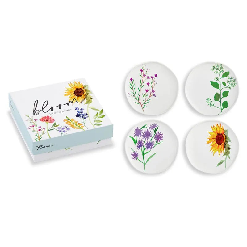 Bloom Appetizer Plates | Set of 4 Default Title