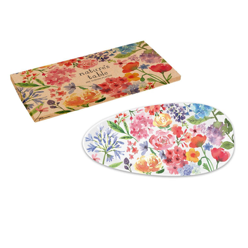 Nature'S Table Floral Platter Default Title