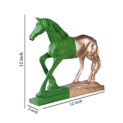 Isaure Premium Horse Figurine | Multiple Colors Green