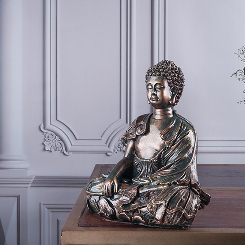 Lya Premium Meditating Buddha Figurine Default Title