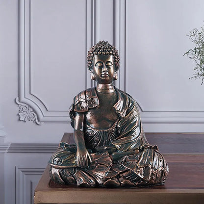 Lya Premium Meditating Buddha Figurine Default Title