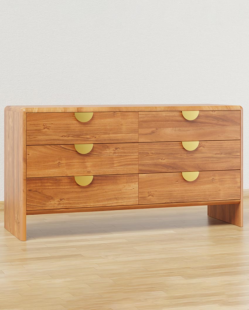 Luxurious Brown Watson Multiple Drawer Dresser