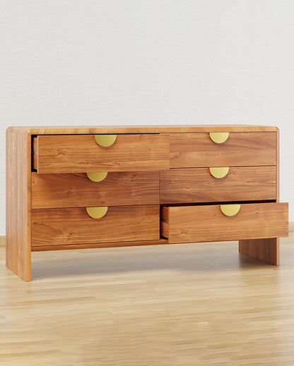 Luxurious Brown Watson Multiple Drawer Dresser