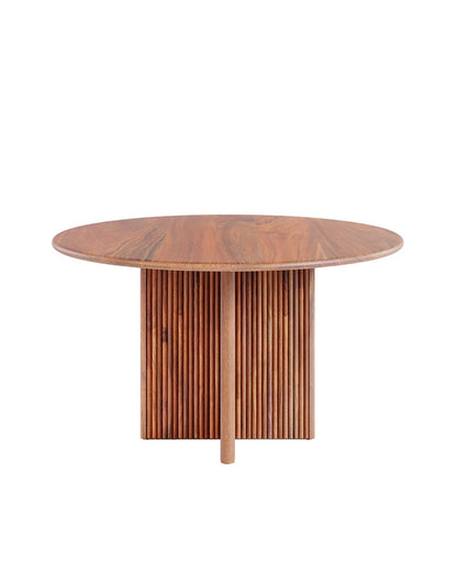 Ellipse Ringo Round Dining Table | 51 x 30 inches