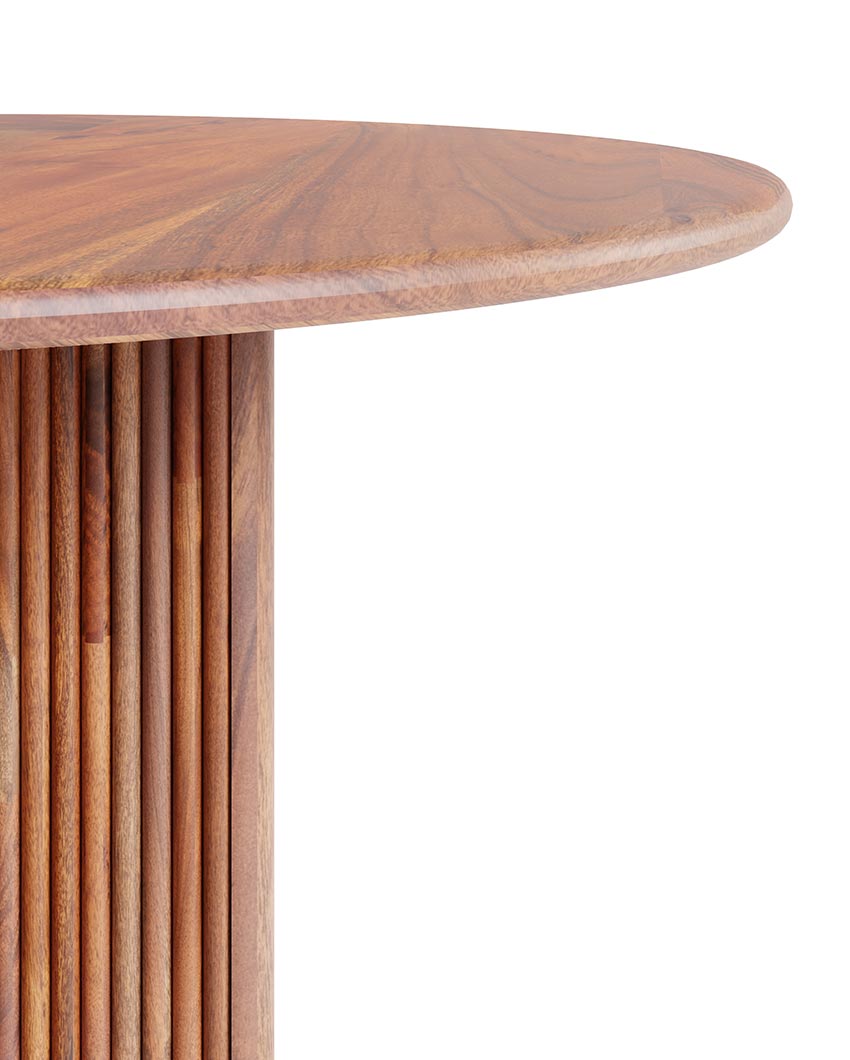 Ellipse Ringo Round Dining Table | 51 x 30 inches